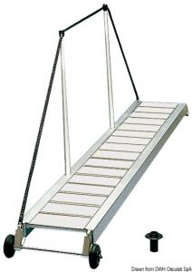Passerella pieghevole cm 210 lega leggera